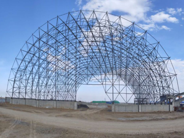 尚志体育场网架结构